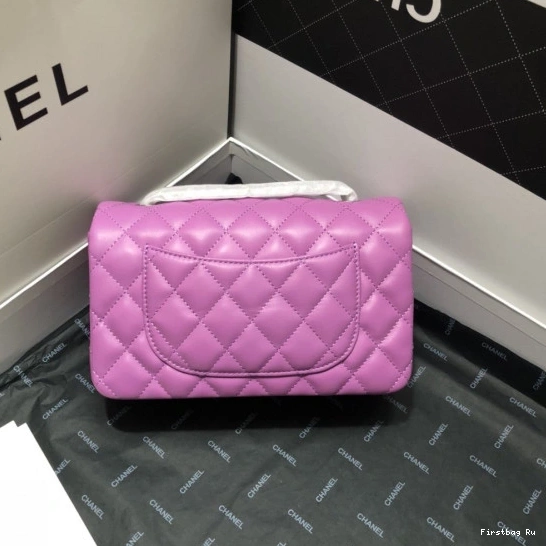 First Bag Ru FLAP CHANEL BAG LAMBSKIN 0811